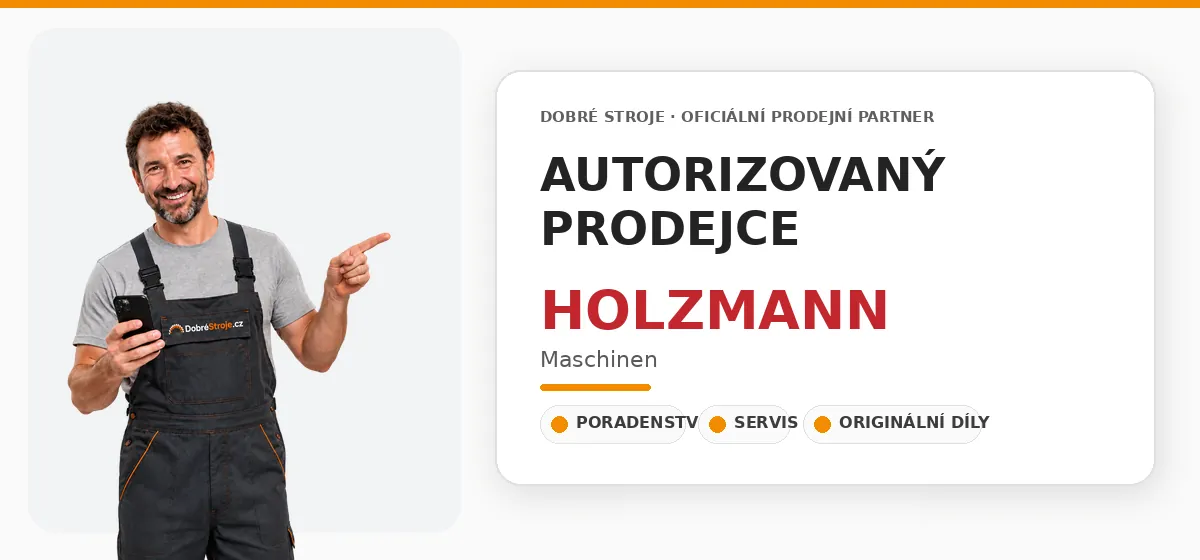 Dobrý Strojař u prezentace autorizovaného prodejce HOLZMANN
