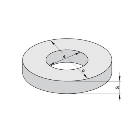 PILANA DISTANČNÍ KROUŽEK 50x30x12 MM