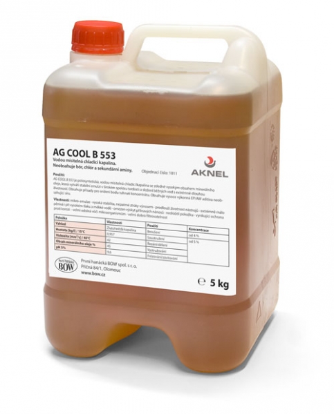 Chladící kapalina AG COOL B 553, 5 kg