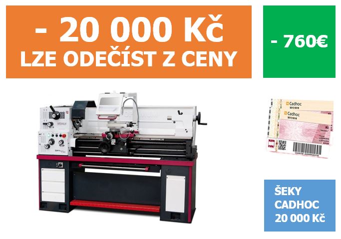 Soustruh na kov OPTIMUM OPTIturn TH4010