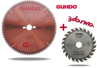 GUHDO SADA  SK pilový kotouč 300x3,2xd30 96 TFZ + předřezový kotouč D120xd20 mm