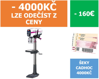OPTIMUM OPTIDRILL DP26F SLOUPOVÁ VRTAČKA (400V)