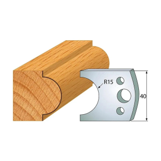 Profilové nože 40x4 mm, profil 066 (pár)