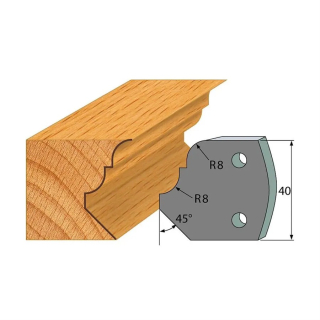 Omezovače 40x4 mm, profil 073 (pár)